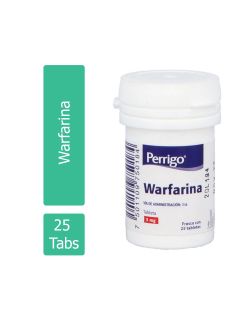 Warfarina 5 Mg Frasco Con 25 Tabletas - RX