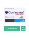 Continental 10 mg Caja Con 20 Tabletas