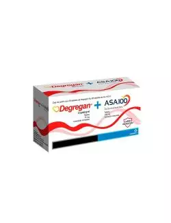 Combo Degregan 75 mg 30 Tabletas + Asa 100 mg 30 Tabletas