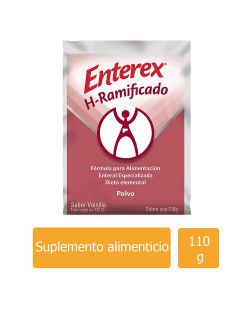 Enterex HPT Suplemento Alimenticio En Polvo Sabor Vainilla Con 110 g