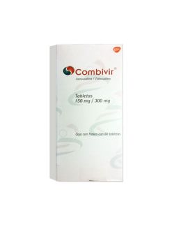 Combivir 150 mg/300 mg Caja Con 60 Tabletas