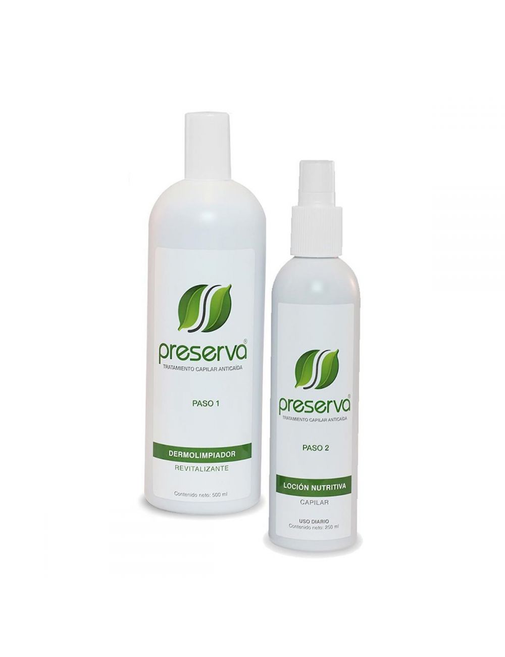 PRESERVA Tratamiento Capilar Anticaída Shampoo y Loción  500ml / 250ml