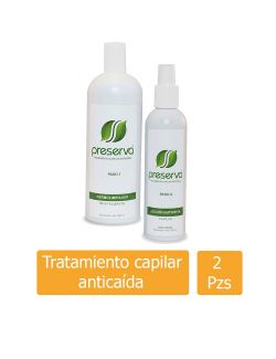 PRESERVA Tratamiento Capilar Anticaída Shampoo y Loción  500ml / 250ml