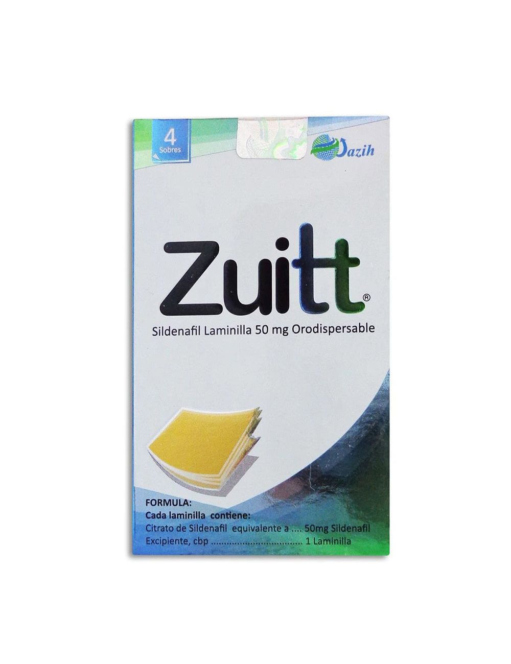 Zuitt Orodispersable 50 mg 4 Sobres .