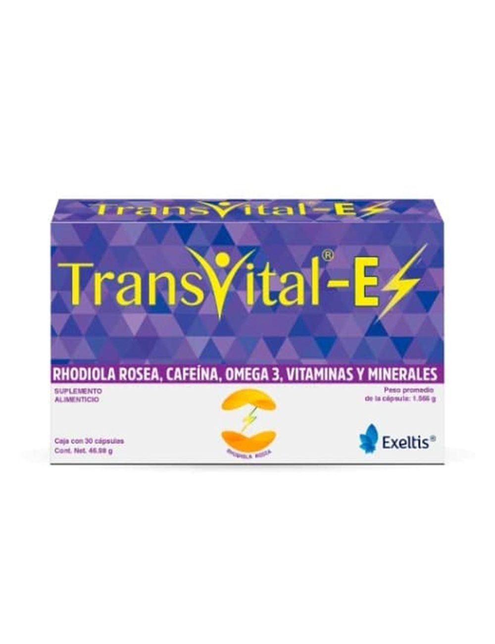 Transvital-E 46.98 g Suplemento Alimenticio 30 Cápsulas