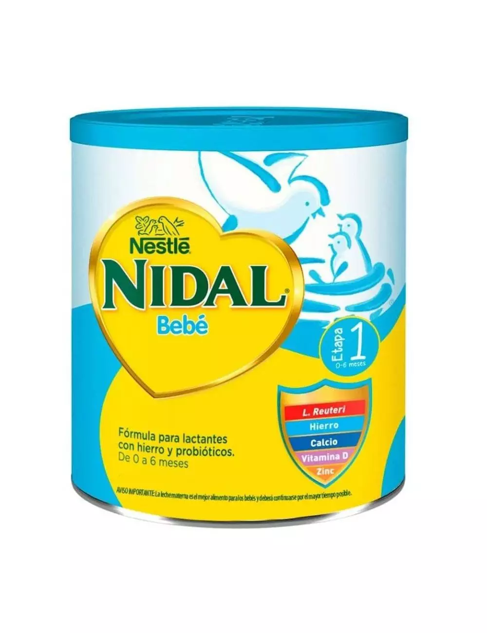 Nidal Bebé 1 Fórmula Láctea 0-6 meses  1.1 kg