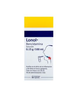 Lonol 0.15g/100ml Oral Nebulizador 30 ml Solución