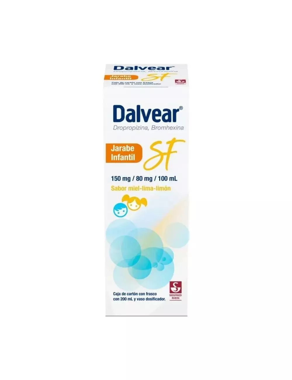 Dalvear SF 150/80 mg Infantil Jarabe 200 ml