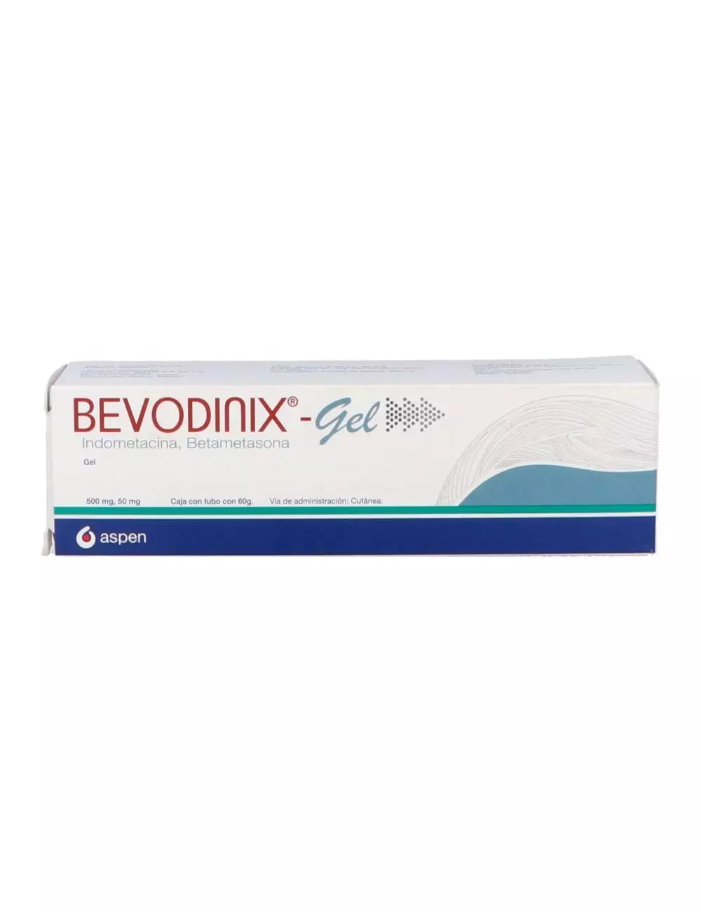 Bevodinix gel 500 mg / 50 mg Tubo con 60 g