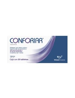 Conforiar Caja Con 20 Tabletas De 450 mg/ 50 mg