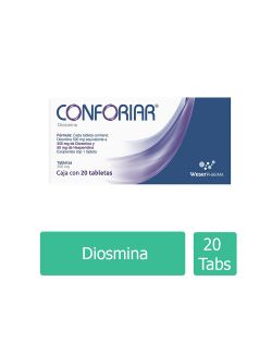Conforiar Caja Con 20 Tabletas De 450 mg/ 50 mg