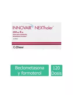 INNOVAIR® NEXThaler® 100 µg/6 µg - 120 dosis | Beclometasona / Formoterol | Chiesi