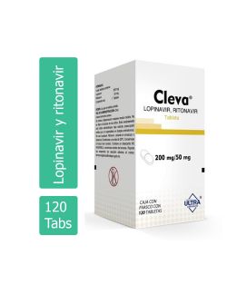 Cleva 200mg/50 mg Caja Con Frasco Con 120 Tabletas