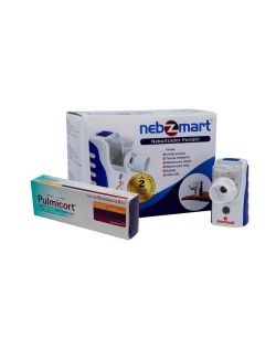 Kit Nebulizador Nebzmart + Pulmicort 125 mg