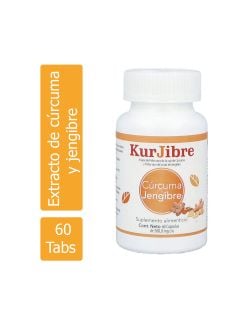 Kurjibre 597 mg Frasco Con 60 Cápsulas