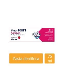 Flourkin Calcium Pasta Dentífrica Caja Con Tubo Con 75 mL