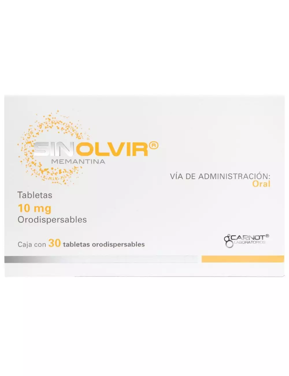 Sinolvir 10 mg Caja Con 30 Tabletas Orodispersables