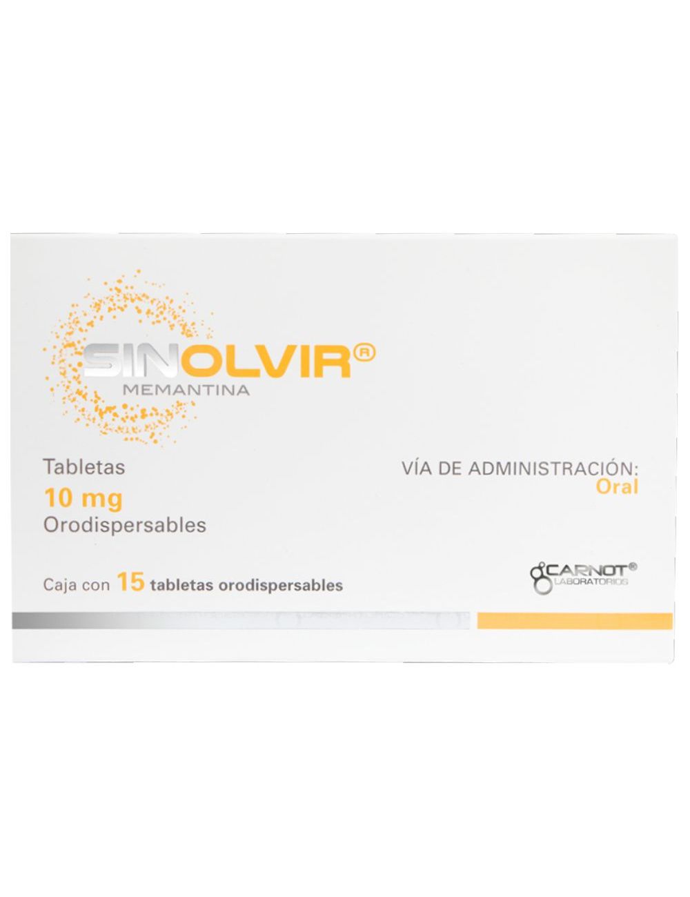 Sinolvir 10 mg Caja Con 15 Tabletas Orodispersables