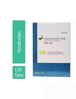 VENCLEXTA® 100 mg (Venetoclax) - Frasco de 120 Tabletas - AbbVie