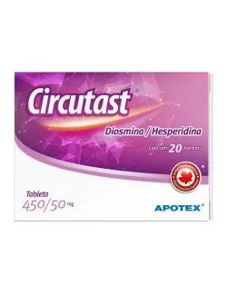 Circutast 450 mg/50 mg Caja Con Blíster Con 20 Tabletas