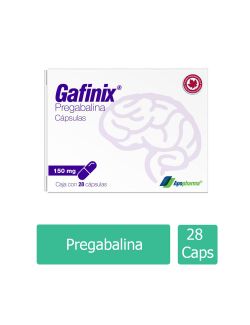 Gafinix 150 mg Caja Con Blíster Con 28 Cápsulas