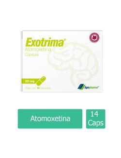 Exotrima 25 mg Caja Con Blíster Con 14 Cápsulas