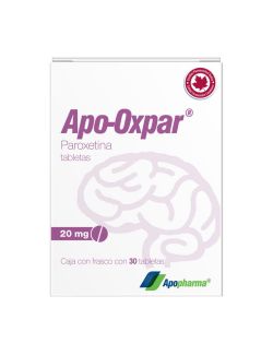 Apo-Oxpar 20 mg Caja Con Frasco Con 30 Tabletas