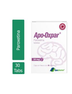 Apo-Oxpar 20 mg Caja Con Frasco Con 30 Tabletas