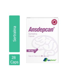Ansdepcan 50 mg Caja Con Frasco Con 28 Cápsulas