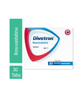 Divotran 10 mg Caja Con Blíster Con 30 Tabletas