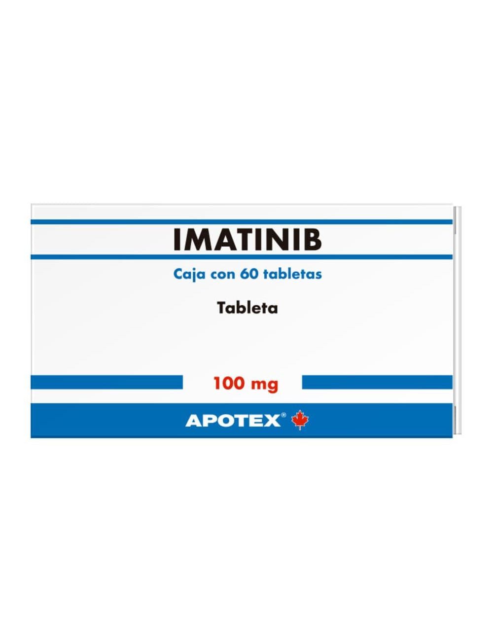 Imatinib 100 mg Caja Con Blíster Con 60 Tabletas