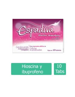 Espadiva 20 mg/400 mg 10 Tabletas