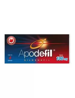 Apodefil 100 mg Caja Con Blíster Con 4 Tabletas