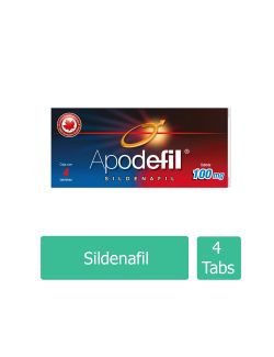 Apodefil 100 mg Caja Con Blíster Con 4 Tabletas