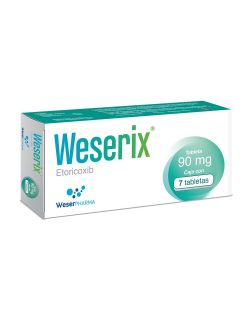 Weserix 90 mg Caja Con 7 Tabletas