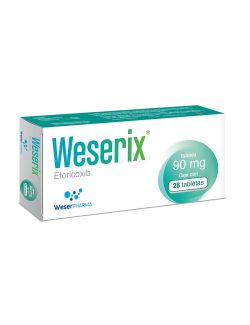 Weserix 90 mg Caja Con 28 Tabletas