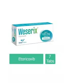 Weserix 120 mg Caja Con 7 Tabletas