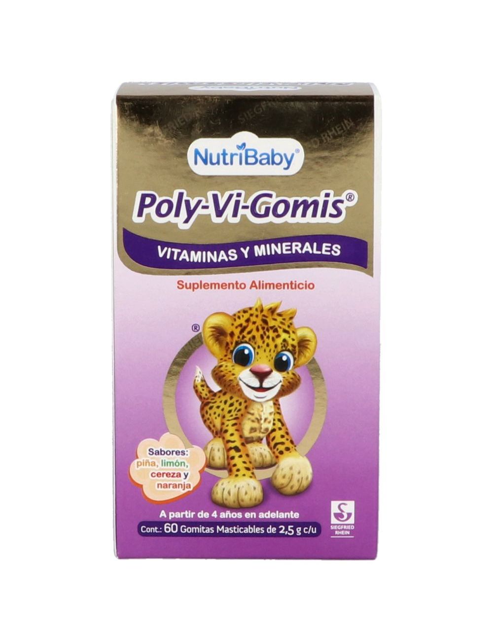 Suplemento Alimenticio Poly-Vi-Gomis 60 Gomitas Masticables