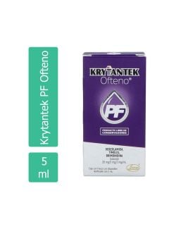 KrytanTek PF Ofteno 20 mg/5 mg /2 mg/mL Caja Con Dispositivo Dosificador Con 5 mL
