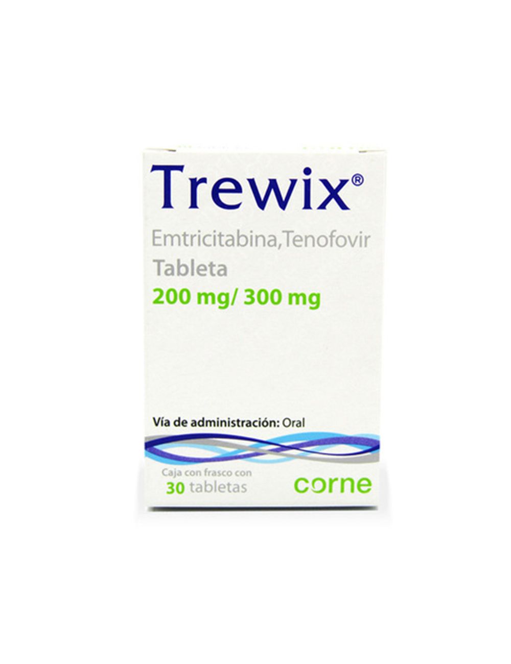 Trewix 200 mg/300 mg Caja Con Frasco Con 30 Tabletas