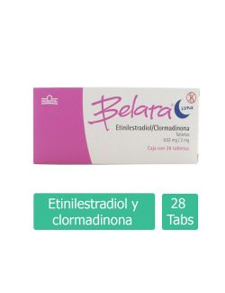 Belara Luna 0.02 mg/2 mg Caja Con 28 Tabletas