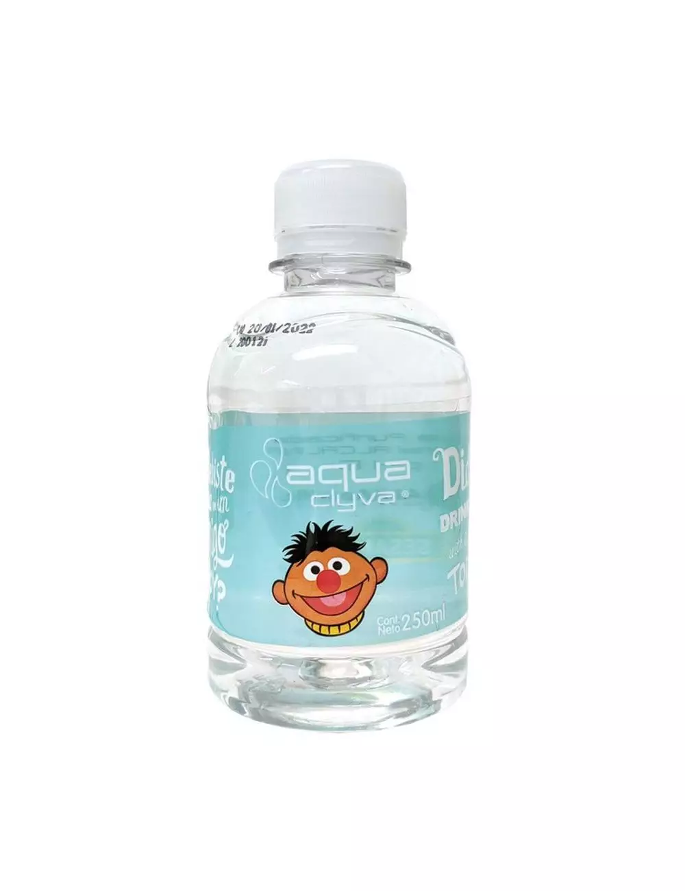 Agua Alcalina Aqua Clyva 250 mL Edición Sésamo Enrique