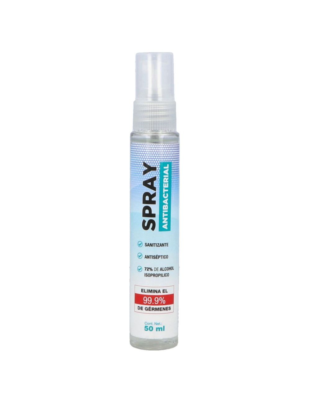 Xiomara Spray Antibacterial Para Manos Frasco Aspersor Con 50 mL