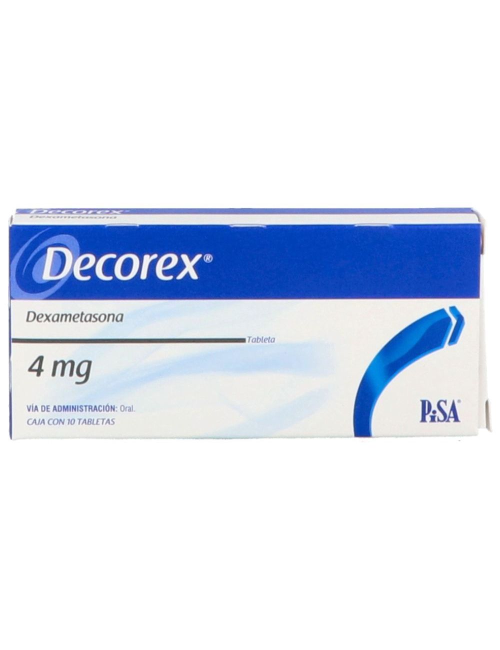 Decorex 4 mg Caja Con 10 Tabletas