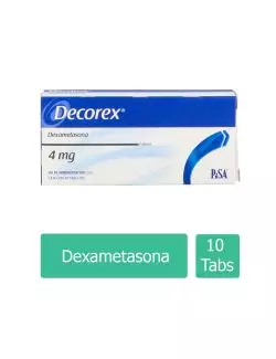 Decorex 4 mg Caja Con 10 Tabletas