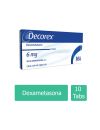 Decorex 6 mg Caja Con 10 Tabletas