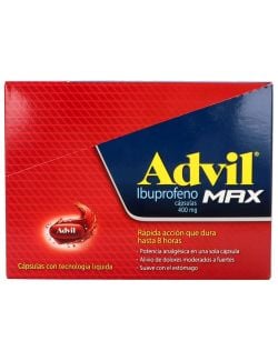 Advil 400 mg 12 Cápsulas