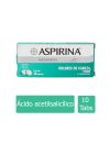 Aspirina 500 mg Caja Con 10 Tabletas Masticables
