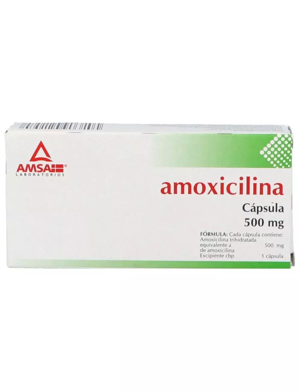 Amoxicilina 500 mg Caja Con 12 Cápsulas -RX2