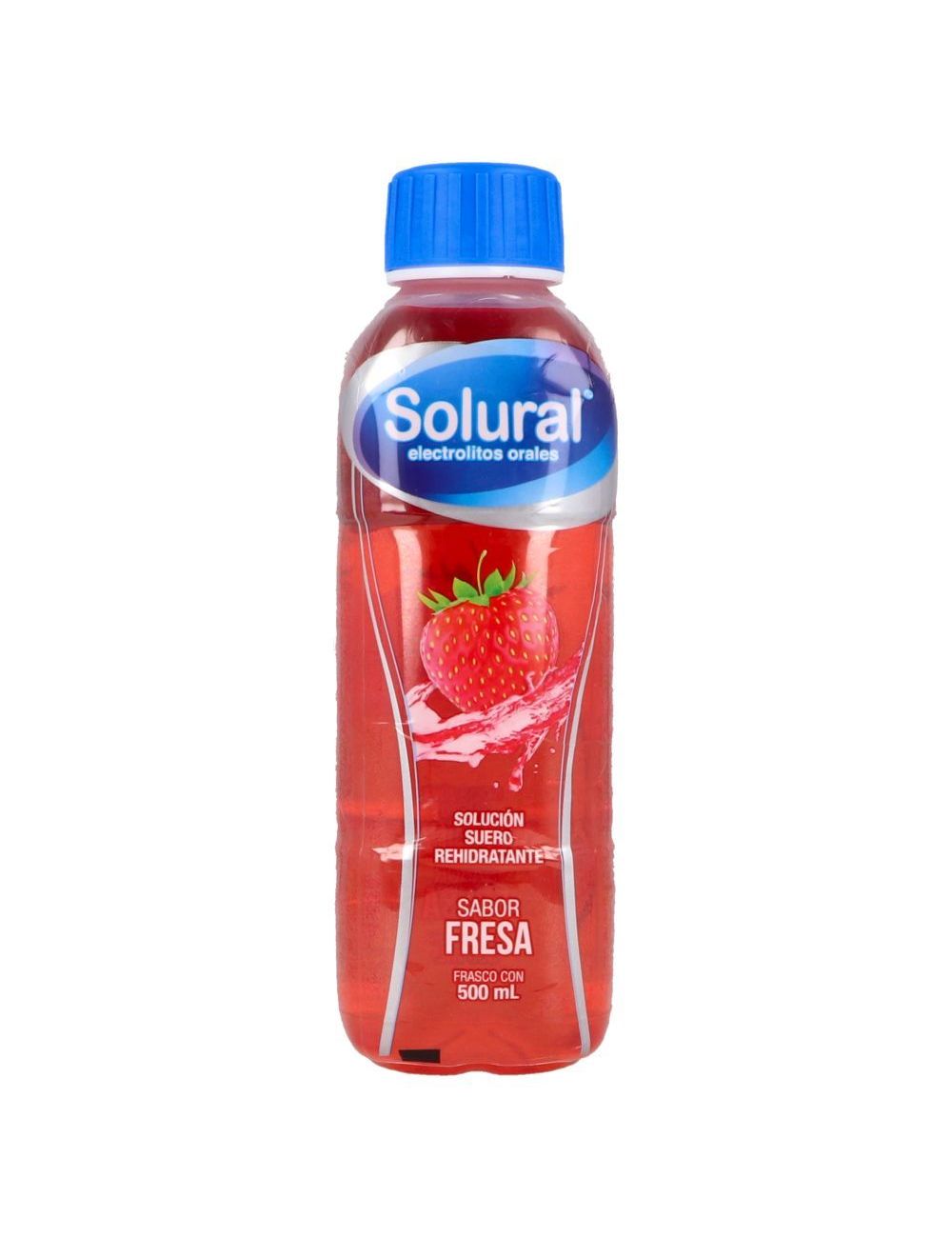 Solural 500 mL Sabor Fresa